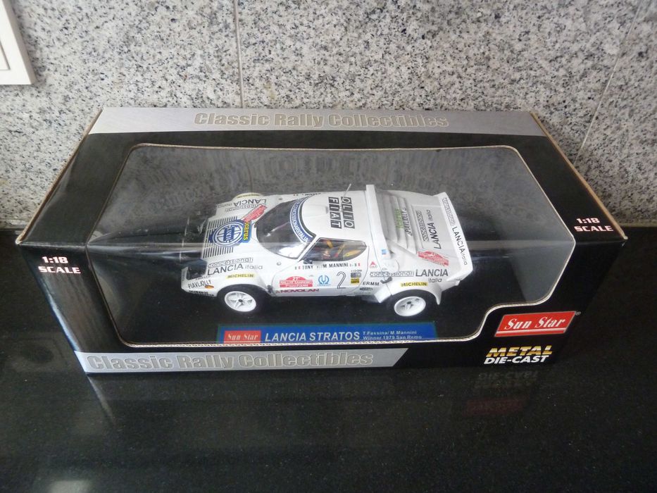 1:18 SunStar, Lancia Stratos, Winner 1979 San Remo, AutoArt Minichamps