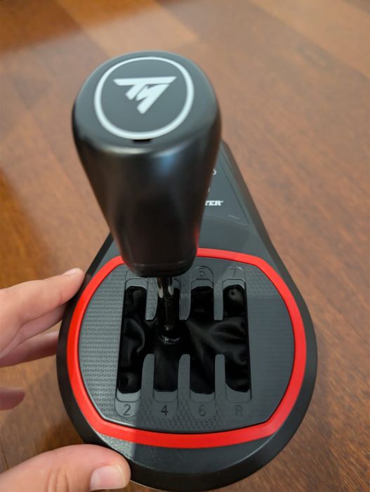 MANETE MUDANÇAS THRUSTMASTER TH8S NOVO/semiusado manete para Playstation, PC E Xbox