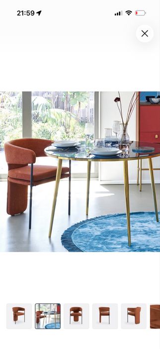 2 Cadeirões/Cadeiras – La Redoute (Terracota) | Design Moderno