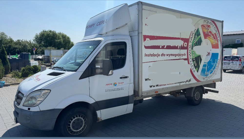 Mercedes sprinter v6 319cdi winda hydroklapa