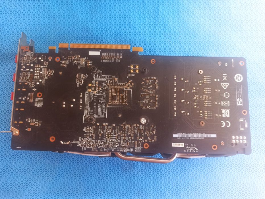 Видеокарта MSI ARMOR GTX 1060 (6GB) (GDDR5)