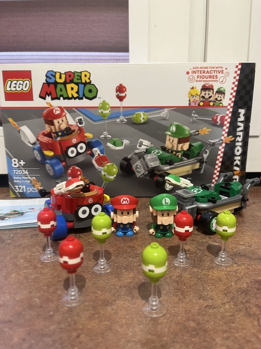 Klocki LEGO z serii Super Mario