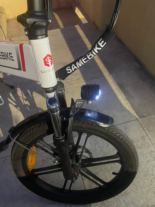 Bicicleta Elétrica SAMEBIKE Dobrável