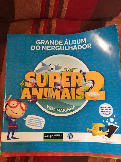 Cadernetas super desportos e super animais Pingo Doce