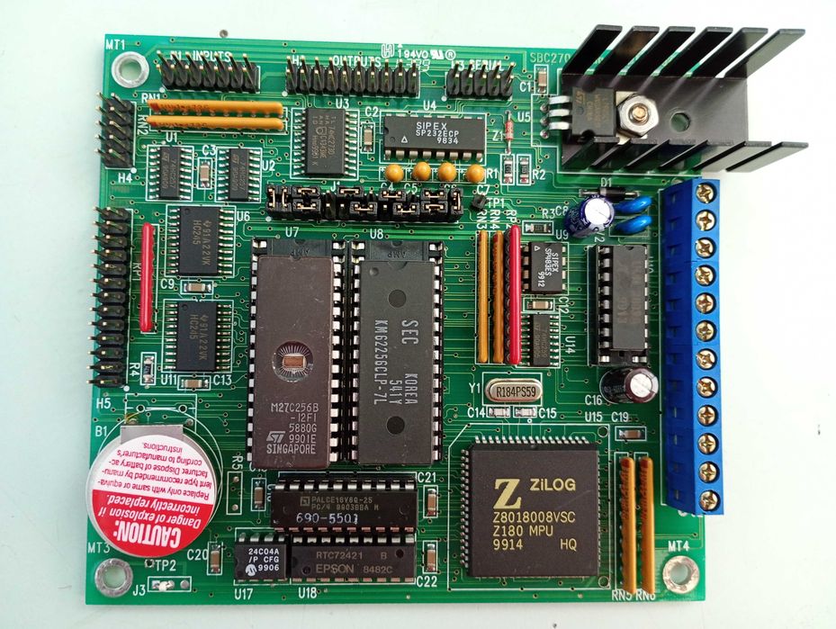 Плата Z-World BL1600 (Rabbit/Z180 SBC270A2)