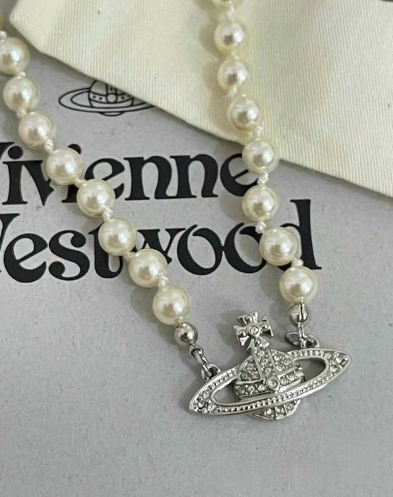 perelki vivienne westwood naszyjnik vintage