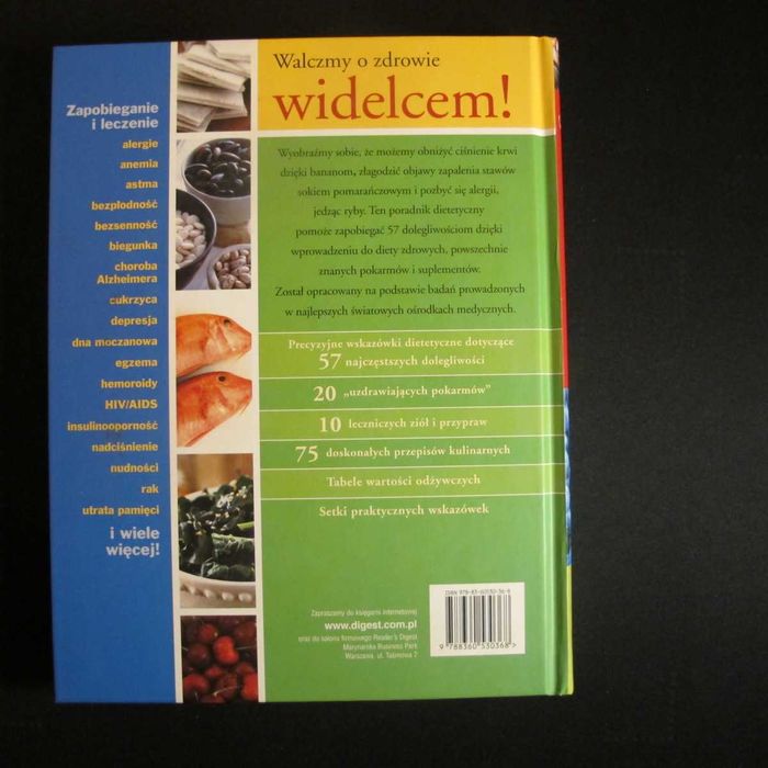 zestaw: jedz zdrowo + jedz na zdrowie - Reader's Digest + gratis