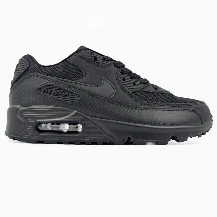 Кросівки Nike Air Max 90 Triple Black premium