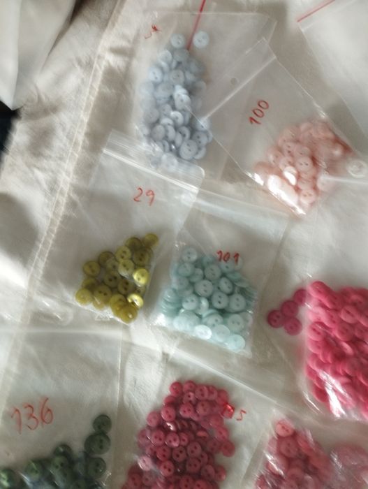 Botões cores várias