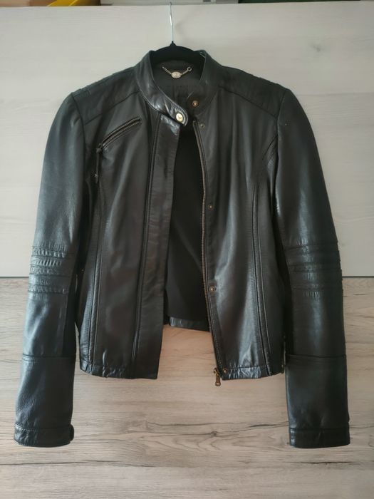 Kurtka skórzana Emporio Armani