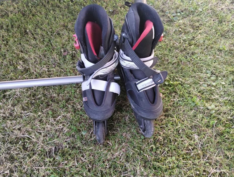 Sprzedam uzywane rolki + ochraniacze