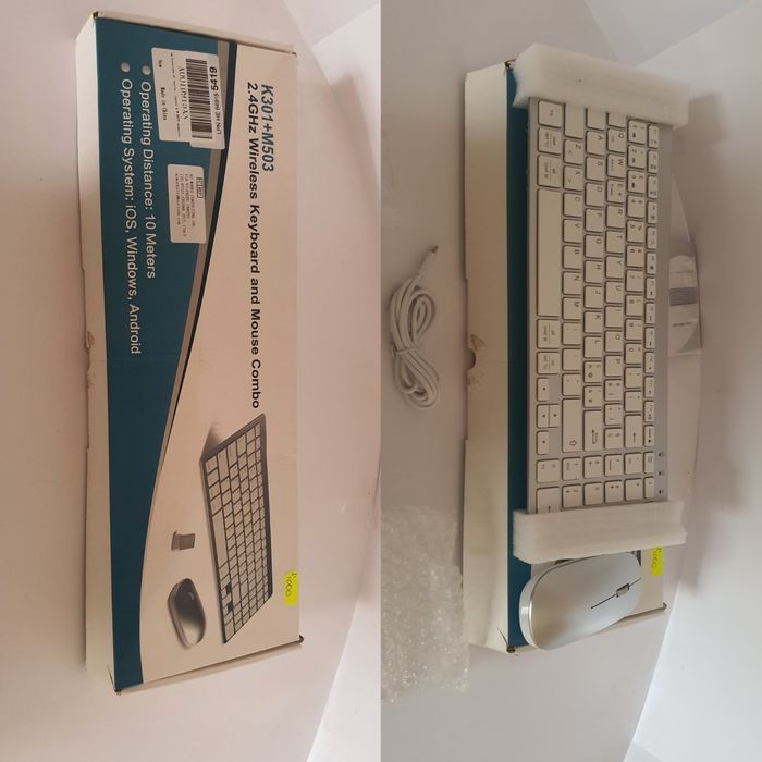 Комплект Беспроводная клавиатура и мышь

Ціна 999гр