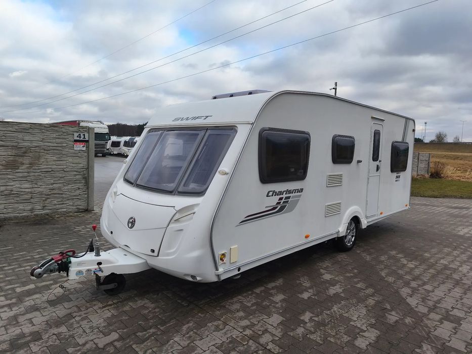 SWIFT CHARISMA 565  6-7 Osób Mover 2012r Zadbana Piękna Przyczepa