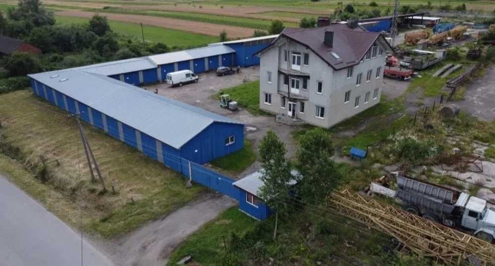 Продам виробничо-складські приміщення 1500 м2, будинок 467 м2