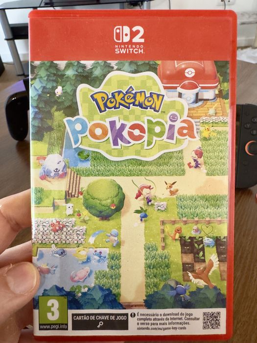 Nintendo Switch 2 (Como Nova) + Jogo Pokémon Pokopia + Bolsa Original