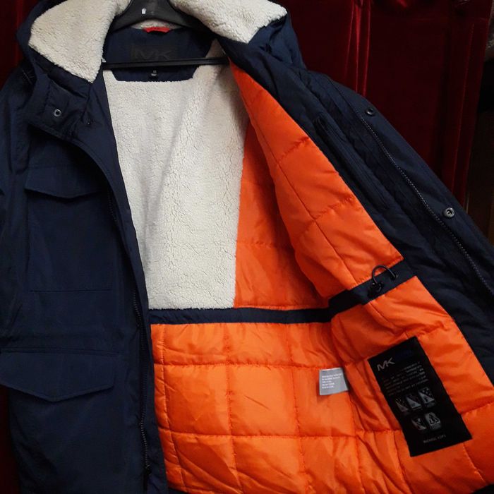 Чоловіча куртка-парка на шерпі Michael Kors, р. М