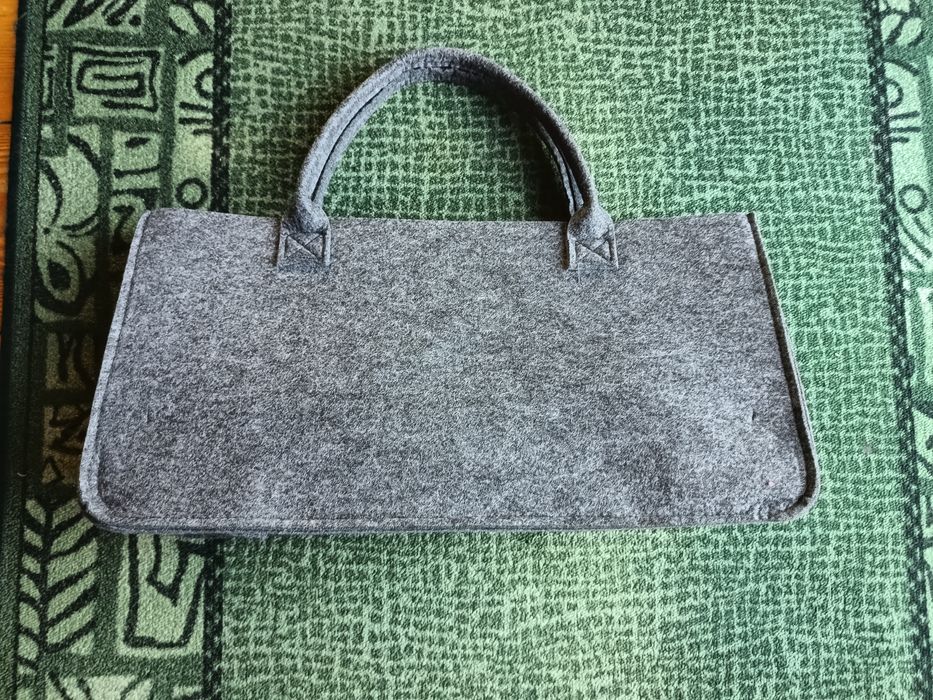 Torba filcowa szara