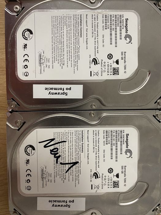 Sprzedam dyski HDD