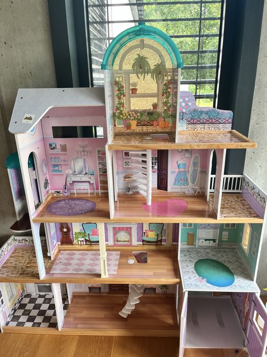 Domek dla lalek Kinderkraft Rosewood Mansion