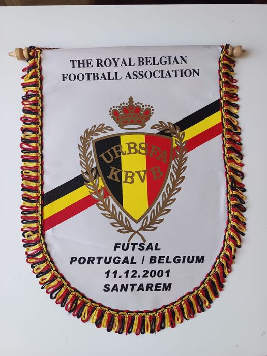 Galhardete futsal Bélgica vs Portugal