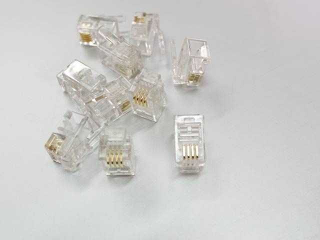 Wtyk modularny RJ9  4p4c