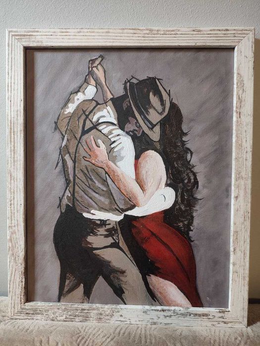 Oryginalny obraz - Miiłość w melodyce tańca