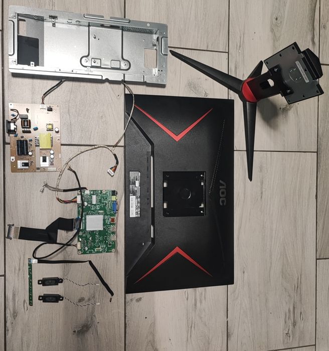 monitor AOC 24G2SPAE/BK części , stan jak nowy