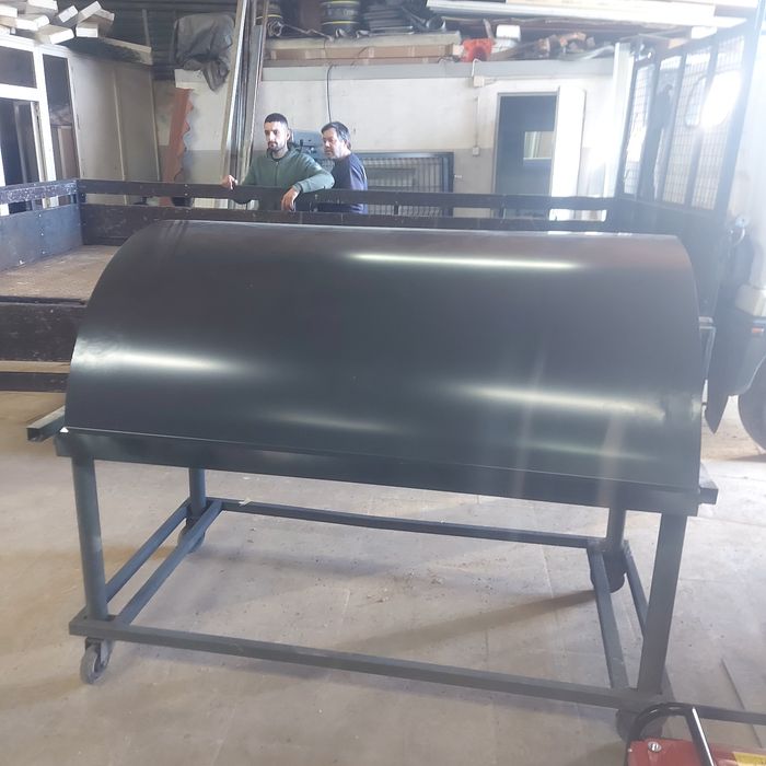 Cobertura para Chaminé em chapa com encaixe 1455x1050