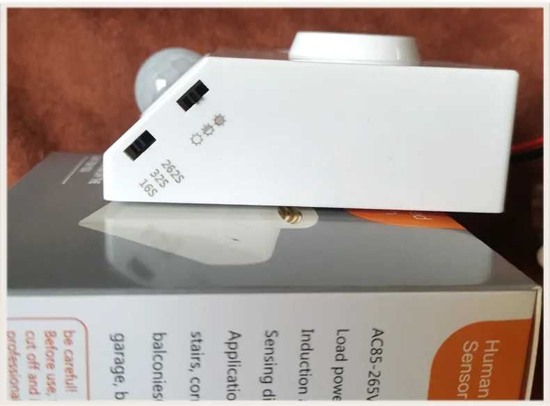 Suporte Lâmpada Sensor Movimento Infravermelho Rosca E27 NOVO