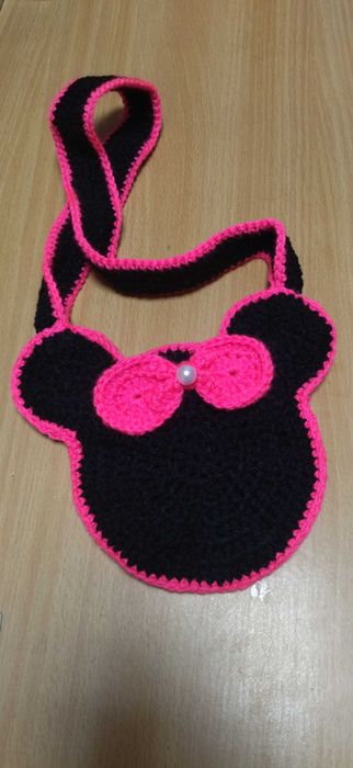 Bolsa da Minnie para o cartão da escola - Muito Gira