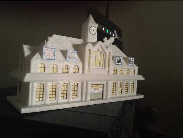 обьекты для железнодорожных макетов и диорам