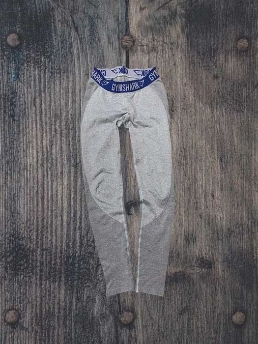 Leginsy damskie Gymshark Grey szary gym siłownia S sport fitness