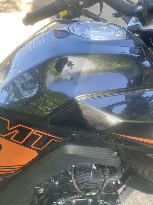 Мотоцикл куплявся новий