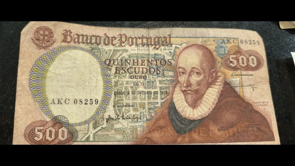 Notas muito antigas desde 1960 Novas