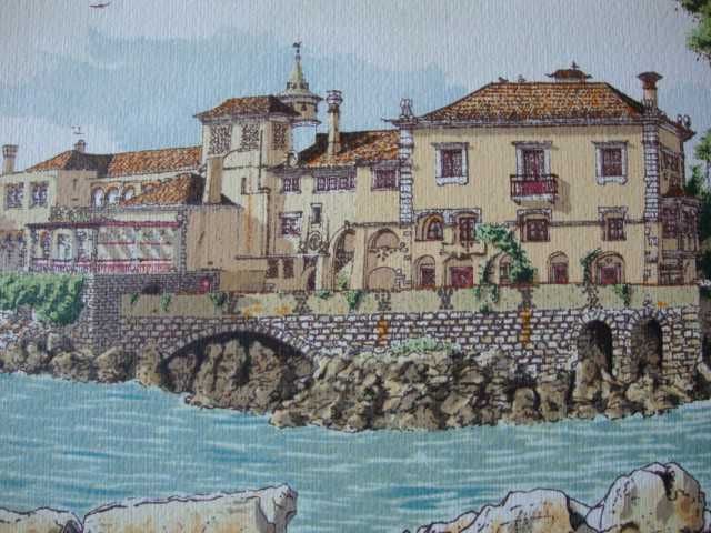 Serigrafia- Farol de Santa Marta - Cascais