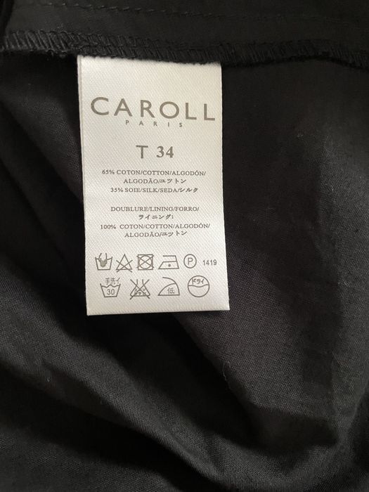 Vestido preto caroll