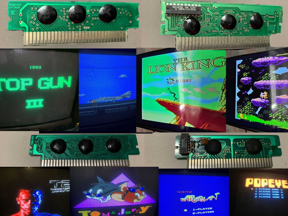 платки на денді 32 шт (8 бит,dendy,сюбор,денди,8 біт)