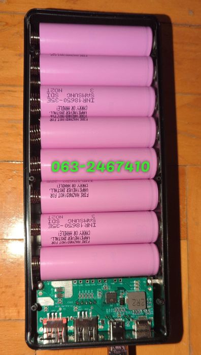 Samsung INR18650-35E 3400mAh 8A — оригінальний акумулятор 18650