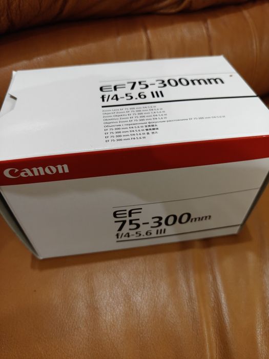 Canon EF 75-300mm f/4-5.6 III.