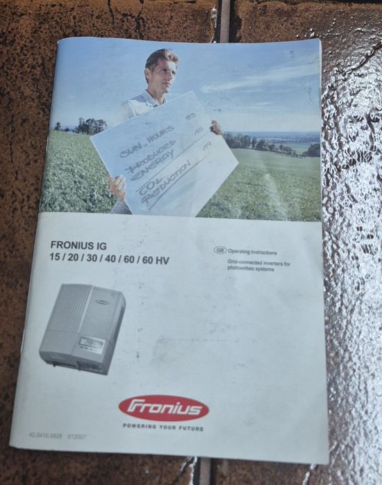 Inversor fronius IG40