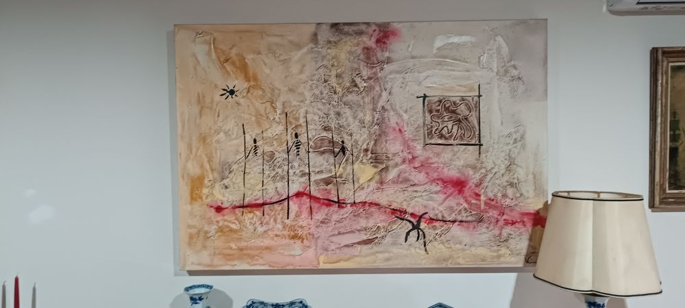 Bonita Tela de pintura abstrata