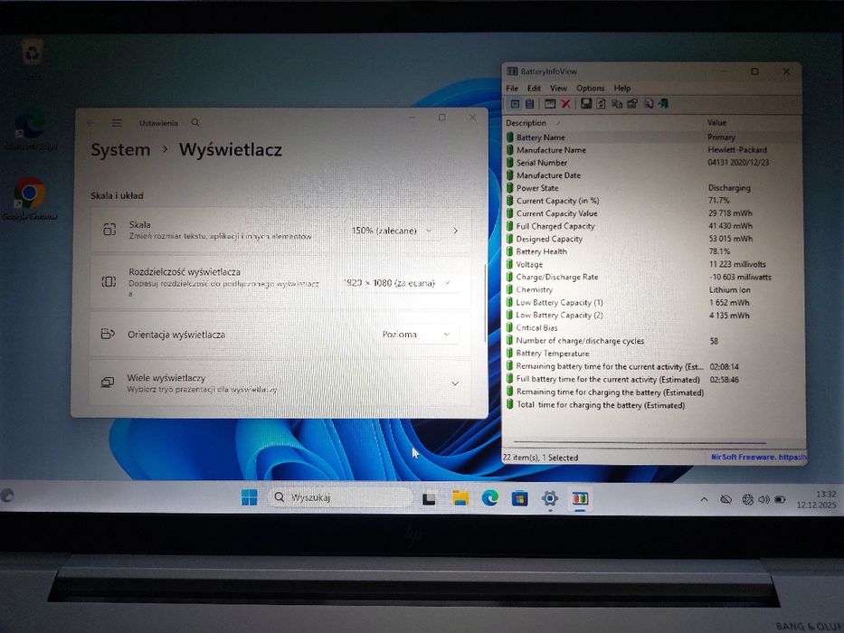 HP EliteBook 840 G8  i5-1135G7/16GB/256SSD/FHD/Win 11/