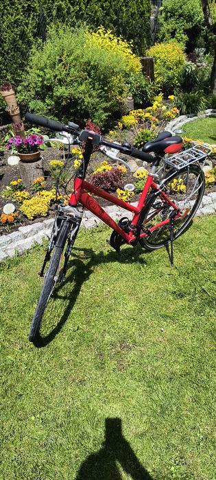 Rower trekkingowy damski.