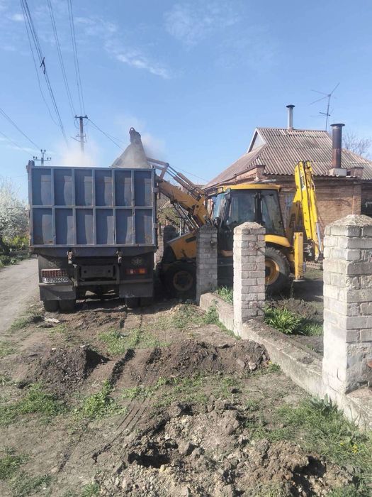 Самосвал 25т + Экскаватор. Демонтаж, Планирование участка, Вывоз Мусора