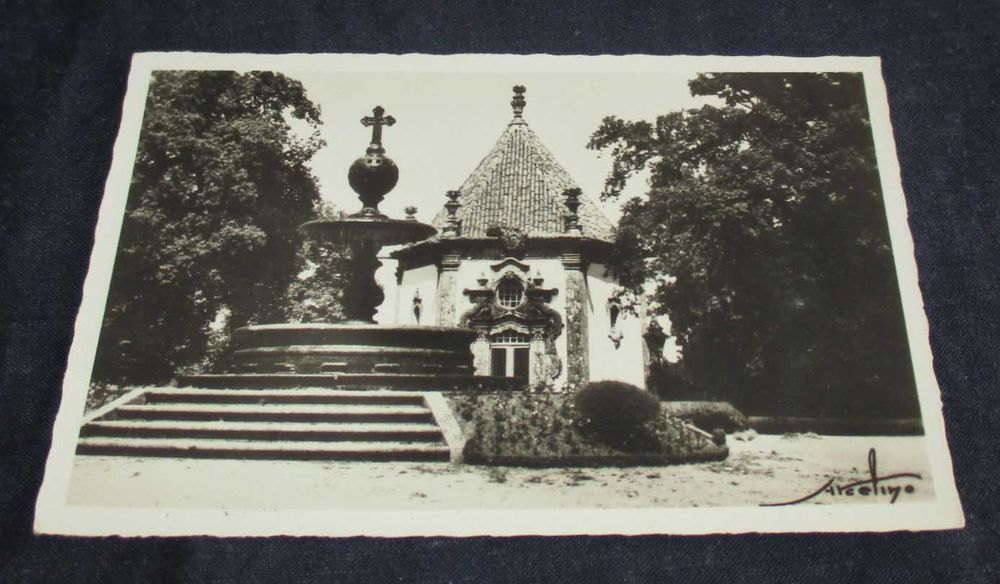 Bilhete Postal Antigo Bom Jesus do Monte Braga Vintage