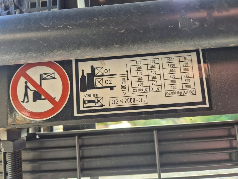 Linde D12 HP SP lítio impecável