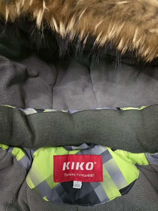 Зимовий комбінезон Kiko зелений 122 р.