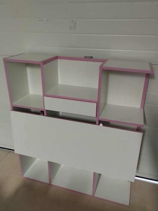 Estante / secretária versátil conversivel quarto criança