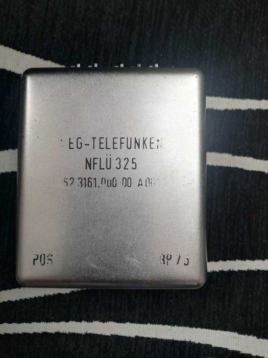 Pair vintage Telefunken NFLÜ 325 600ohm line transformers