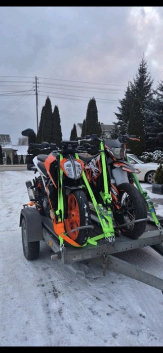 Wynajem przyczepki motocyklowej, przewóz quada